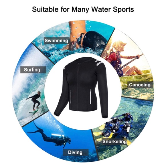 New! 🏄‍♀️ Women's Wet Suit Jacket - Picture 2 of 7